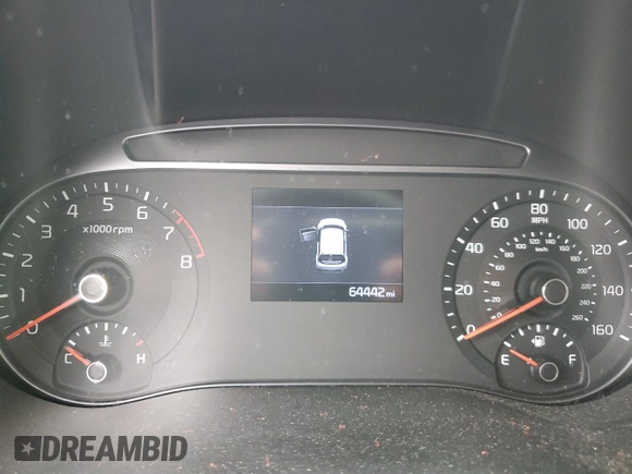 2022 Kia Soul LX with VIN KNDJ23AU8N7158876, listed as a Copart auction lot 53147065 with 64,442 mi miles and Clean Title. Bid and sale history available at DreamBid. Image 9.