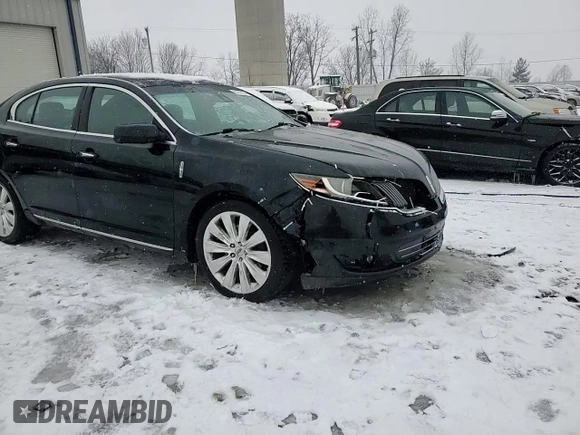 2014 Lincoln MKS EcoBoost with VIN 1LNHL9FT6EG608602, listed as a Copart auction lot 87018254 with 124,329 mi miles and Clean title. Bid and sale history available at DreamBid. Image 13.