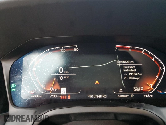 2021 BMW 3 Series 330i z VIN 3MW5R1J05M8C17195, wystawiony jako Copart lot #51162815 z przebiegiem 64 291 mil mil oraz Szkoda całkowita • Salvage title. Historia ofert i sprzedaży dostępna na DreamBid. Obrazek 9.
