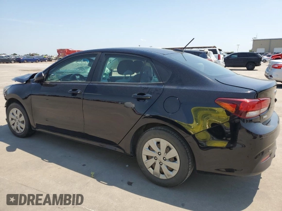 2019 Kia Rio S with VIN 3KPA24AB3KE242006, listed as a Copart auction lot 62422604 with 128,723 mi miles and Salvage Title. Bid and sale history available at DreamBid. Image 2.