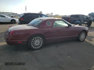 2004 Ford Thunderbird Deluxe with VIN 1FAHP60A94Y109354, listed as a Copart auction lot 41472545 with 49,942 mi miles and Clean Title. Bid and sale history available at DreamBid. Image 3.