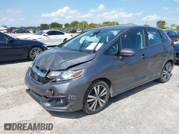 2019 Honda Fit EX with VIN 3HGGK5H87KM735382, listed as a IAAI auction lot 41972963 with 119,006 mi miles and . Bid and sale history available at DreamBid. Image 2.