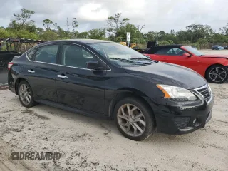 2013 Nissan Sentra FE+ S with VIN 3N1AB7AP7DL784756, listed as a Copart auction lot 56229205 with Not Provided miles and Salvage Title. Bid and sale history available at DreamBid. Image 4.