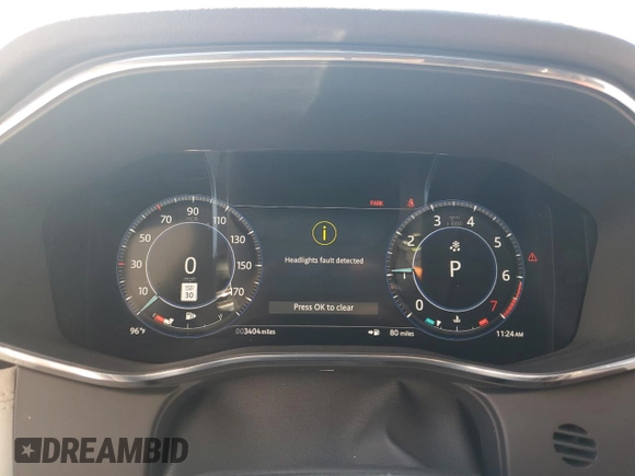 2024 Jaguar F-Pace R-Dynamic S с VIN SADCT2EX8RA724617, выставлен на аукционе Copart как лот 47184545 с пробегом 3 404 миль миль и Чистый • Clean title. История ставок и продаж доступна на DreamBid. Изображение 9.
