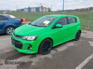 2017 Chevrolet Sonic LT with VIN 1G1JD6SB1H4163702, listed as a IAAI auction lot 41919183 with 96,748 mi miles and . Bid and sale history available at DreamBid. Image 19.