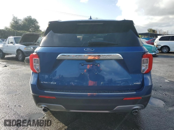 2020 Ford Explorer Limited with VIN 1FM5K7FW7LGA06793, listed as a Copart auction lot 49289335 with 21,768 mi miles and Salvage Title. Bid and sale history available at DreamBid. Image 6.