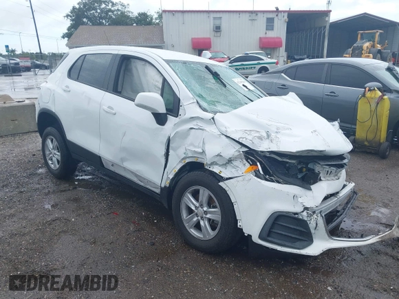 2022 Chevrolet Trax LS with VIN KL7CJNSM7NB543376, listed as a IAAI auction lot 42245284 with 74,681 mi miles and . Bid and sale history available at DreamBid. Image 1.