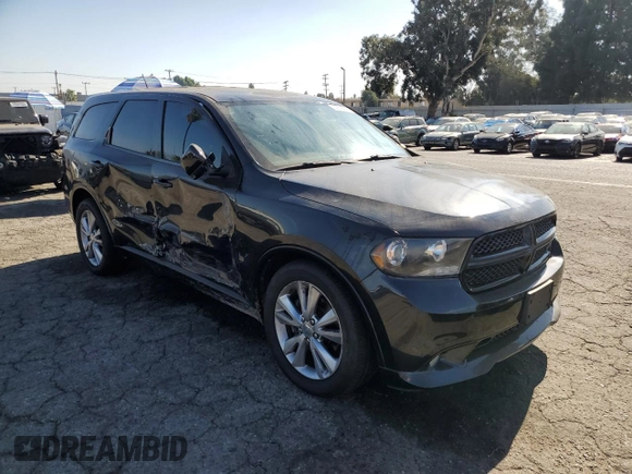 2012 Dodge Durango R/T with VIN 1C4SDHCT4CC362045, listed as a Copart auction lot 79638554 with 121,586 mi miles and Salvage title. Bid and sale history available at DreamBid. Image 4.