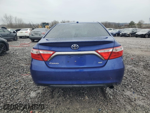 2016 Toyota Camry XLE with VIN 4T1BF1FK5GU578583, listed as a Copart auction lot 42375625 with 261,378 mi miles and Salvage Title. Bid and sale history available at carsss.com. Image 6.