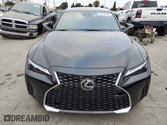 2021 Lexus IS 300 with VIN JTHAA1D29M5111530, listed as a Copart auction lot 65078415 with 76,997 mi miles and Salvage title. Bid and sale history available at DreamBid. Image 5.