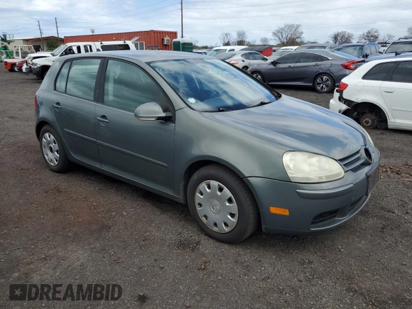 2008 Volkswagen Rabbit S with VIN WVWDA91K78W154569, listed as a Copart auction lot 42245345 with 131,742 mi miles and Salvage title. Bid and sale history available at DreamBid. Image 4.