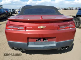 2015 Chevrolet Camaro LT with VIN 2G1FF3D3XF9237830, listed as a Copart auction lot 71110334 with 83,058 mi miles and Salvage Title. Bid and sale history available at carsss.com. Image 6.