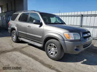 2006 Toyota Sequoia SR5 with VIN 5TDBT44A36S259033, listed as a Copart auction lot 48713345 with 185,931 mi miles and Clean Title. Bid and sale history available at carsss.com. Image 4.