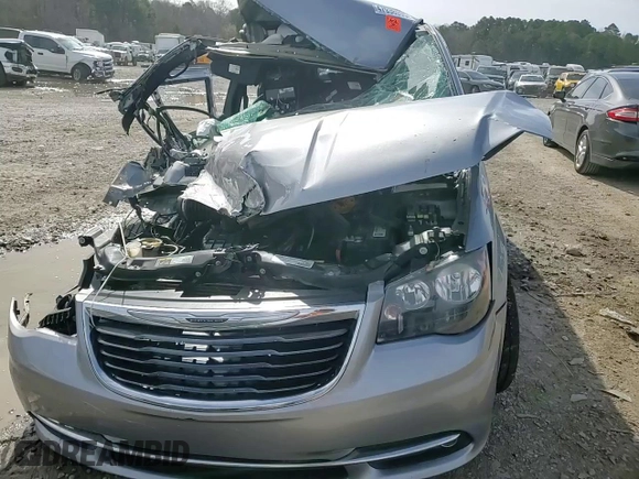 2016 Chrysler Town & Country S with VIN 2C4RC1HG3GR167443, listed as a Copart auction lot 47938035 with 0 mi miles and Salvage Title. Bid and sale history available at carsss.com. Image 12.