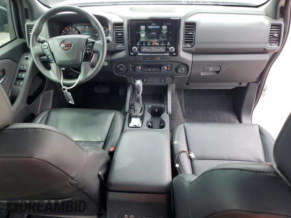 2022 Nissan Frontier SV z VIN 1N6ED1EK5NN631411, wystawiony jako Copart lot #57287645 z przebiegiem 25 027 mil mil oraz Szkoda całkowita • Salvage title. Historia ofert i sprzedaży dostępna na DreamBid. Obrazek 8.