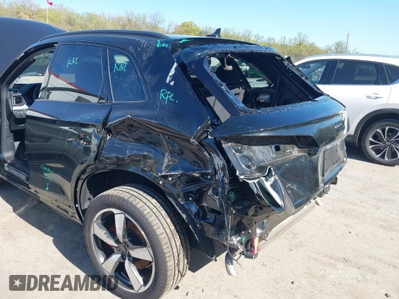 2024 Audi Q5 S line Prestige with VIN WA1FAAFY5R2134976, listed as a IAAI auction lot 42058820 with 3,773 mi miles and . Bid and sale history available at DreamBid. Image 6.