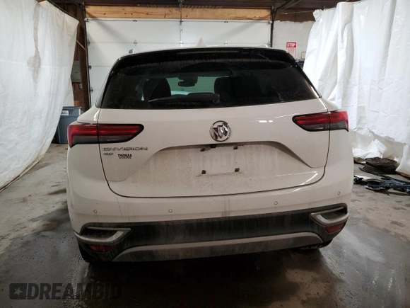 2022 Buick Envision Essence with VIN LRBFZPR40ND051141, listed as a Copart auction lot 44046575 with Not Provided miles and Salvage Title. Bid and sale history available at carsss.com. Image 6.