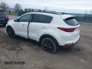 2020 Kia Sportage S with VIN KNDP6CAC0L7833915, listed as a IAAI auction lot 41940692 with 55,005 mi miles. Bid and sale history available at carsss.com. Image 3.