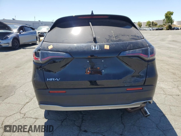 2024 Honda HR-V Sport z VIN 3CZRZ1H56RM736190, wystawiony jako Copart lot #62719065 z przebiegiem 13 283 mil mil oraz Szkoda całkowita • Salvage title. Historia ofert i sprzedaży dostępna na DreamBid. Obrazek 6.