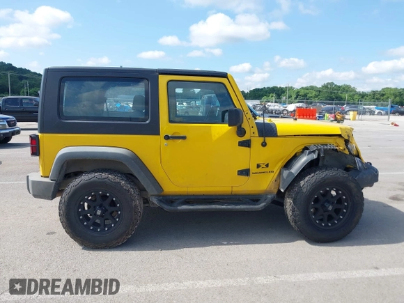 2008 Jeep Wrangler X with VIN 1J4FA24108L516904, listed as a IAAI auction lot 42548005 with 145,439 mi miles and . Bid and sale history available at DreamBid. Image 14.