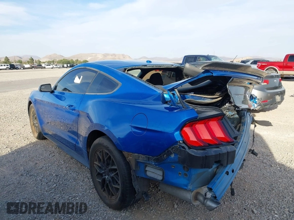 2019 Ford Mustang EcoBoost with VIN 1FA6P8THXK5185806, listed as a IAAI auction lot 42347754 with 18,920 mi miles and . Bid and sale history available at DreamBid. Image 6.