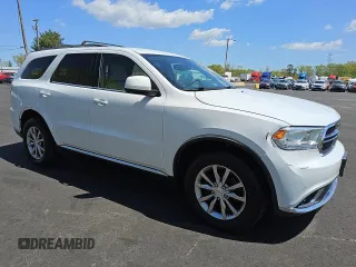 2018 Dodge Durango SXT with VIN 1C4RDJAG9JC364639, listed as a Copart auction lot 54179475 with 107,250 mi miles and Clean title. Bid and sale history available at DreamBid. Image 4.
