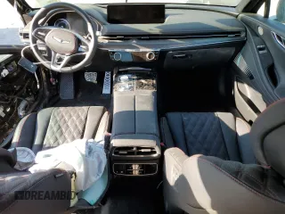 2024 Genesis G80 Sport with VIN KMTGB4SD4RU205277, listed as a Copart auction lot 74064174 with 30 mi miles and Salvage Title. Bid and sale history available at DreamBid. Image 8.