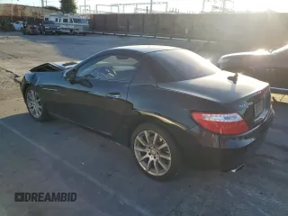 2016 Mercedes-Benz SLK 300 with VIN WDDPK3JA7GF121297, listed as a Copart auction lot 46720095 with 90,410 mi miles and Salvage title. Bid and sale history available at DreamBid. Image 2.