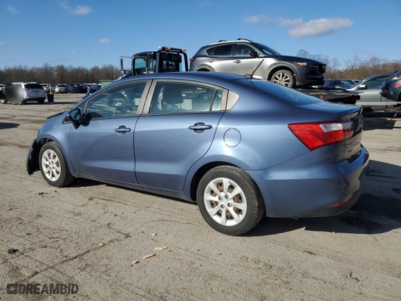 2016 Kia Rio LX with VIN KNADM4A39G6670205, listed as a Copart auction lot 49879805 with 97,371 mi miles and Salvage Title. Bid and sale history available at carsss.com. Image 2.
