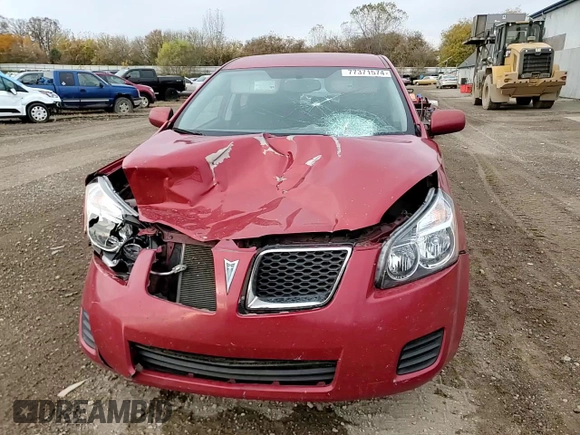 2009 Pontiac Vibe w/1SA with VIN 5Y2SL67859Z434311, listed as a Copart auction lot 77371574 with 214,810 mi miles and Clean Title. Bid and sale history available at carsss.com. Image 11.