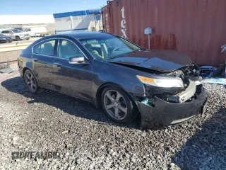 2010 Acura TL Tech with VIN 19UUA8F52AA006069, listed as a Copart auction lot 48017035 with 136,099 mi miles and Salvage Title. Bid and sale history available at carsss.com. Image 4.