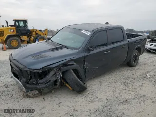 2019 Ram 1500 Sport with VIN 1C6SRFLT0KN844950, listed as a Copart auction lot 49076065 with 88,542 mi miles and Salvage Title. Bid and sale history available at carsss.com. Image 1.