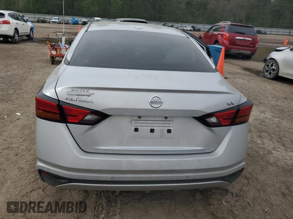 2022 Nissan Altima 2.5 SV with VIN 1N4BL4DV3NN371120, listed as a Copart auction lot 50398535 with 35,906 mi miles and Salvage Title. Bid and sale history available at carsss.com. Image 6.