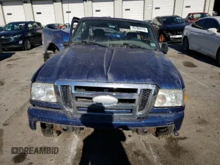 2009 Ford Ranger XL Fleet with VIN 1FTYR10E59PA04186, listed as a Copart auction lot 76762414 with 0 mi miles and Salvage Title. Bid and sale history available at carsss.com. Image 5.