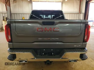 2022 GMC Sierra 1500 Limited SLT with VIN 1GTU9DET8NZ192191, listed as a Copart auction lot 46782145 with 0 mi miles and Salvage Title. Bid and sale history available at carsss.com. Image 6.