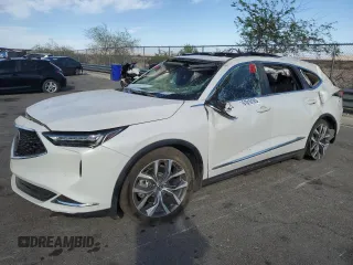 2023 Acura MDX Technology with VIN 5J8YD9H49PL004061, listed as a Copart auction lot 61016185 with 36,148 mi miles and Salvage title. Bid and sale history available at DreamBid. Image 1.