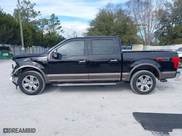 2019 Ford F-150 XL with VIN 1FTEW1E58KFB00989, listed as a IAAI auction lot 41468123 with 78,525 mi miles. Bid and sale history available at carsss.com. Image 14.