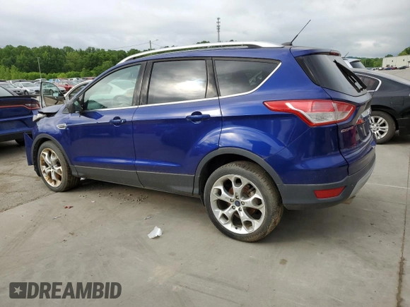 2015 Ford Escape Titanium with VIN 1FMCU9J99FUC22925, listed as a Copart auction lot 56871275 with 113,452 mi miles and Non Repairable. Bid and sale history available at DreamBid. Image 2.