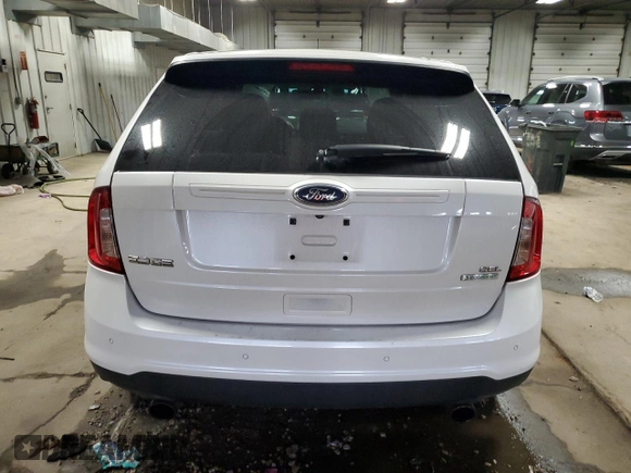 2013 Ford Edge SEL with VIN 2FMDK3J96DBB26373, listed as a Copart auction lot 53046955 with 169,715 mi miles and Clean Title. Bid and sale history available at carsss.com. Image 6.