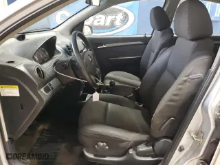 2009 Chevrolet Aveo LS with VIN KL1TD56E79B317607, listed as a Copart auction lot 84803254 with 84,242 mi miles and Salvage Title. Bid and sale history available at carsss.com. Image 7.