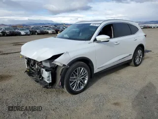 2022 Acura MDX w/Advance Package with VIN 5J8YE1H89NL024910, listed as a Copart auction lot 78226614 with 51,954 mi miles and Salvage Title. Bid and sale history available at carsss.com. Image 1.