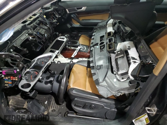 2010 Audi A6 with VIN WAUWGAFB7AN082962, listed as a Copart auction lot 81340914 with Not provided miles and Salvage title. Bid and sale history available at DreamBid. Image 7.