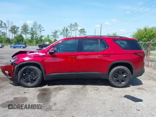 2022 Chevrolet Traverse LT Cloth with VIN 1GNERGKW7NJ154137, listed as a IAAI auction lot 42181210 with 30,650 mi miles and . Bid and sale history available at DreamBid. Image 14.