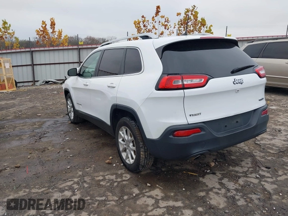 2018 Jeep Cherokee Latitude Plus with VIN 1C4PJLLBXJD514085, listed as a IAAI auction lot 40934899 with 153,619 mi miles. Bid and sale history available at carsss.com. Image 3.
