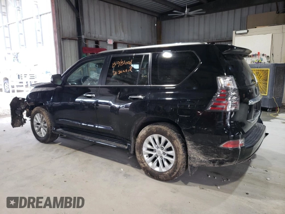 2021 Lexus GX 460 Premium with VIN JTJAM7BX3M5283883, listed as a Copart auction lot 57381215 with 31,520 mi miles and Salvage title. Bid and sale history available at DreamBid. Image 2.
