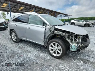 2010 Lexus RX 350 with VIN JTJZK1BA2A2407124, listed as a Copart auction lot 58036855 with 86,584 mi miles and Salvage title. Bid and sale history available at DreamBid. Image 4.