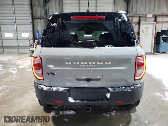 2022 Ford Bronco Sport Outer Banks with VIN 3FMCR9C65NRD25964, listed as a Copart auction lot 47564285 with 22,611 mi miles and Salvage title. Bid and sale history available at DreamBid. Image 6.