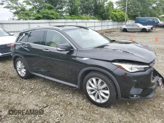 2019 Infiniti QX50 Essential z VIN 3PCAJ5M39KF121827, wystawiony jako Copart lot #61392645 z przebiegiem 61 540 mil mil oraz Szkoda całkowita • Salvage title. Historia ofert i sprzedaży dostępna na DreamBid. Obrazek 4.