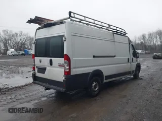 2014 Ram ProMaster Cargo with VIN 3C6URVJG4EE123550, listed as a IAAI auction lot 41184203 with 90,000 mi miles. Bid and sale history available at carsss.com. Image 4.