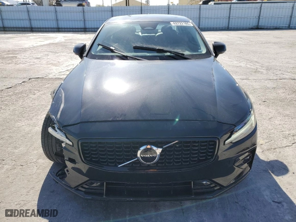 2024 Volvo S60 Plus Dark Theme with VIN 7JRL12TL3RG299436, listed as a Copart auction lot 49722185 with 15,404 mi miles and Salvage Title. Bid and sale history available at carsss.com. Image 5.